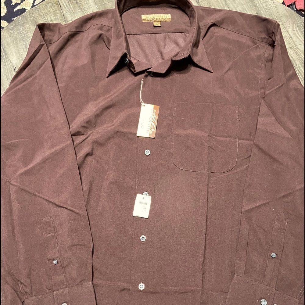 Nwt button up long sleeve dress shirt